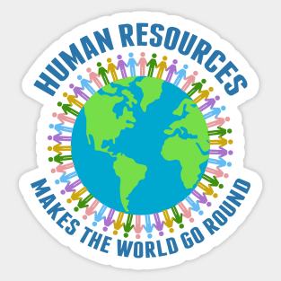 Beautiful Human Resources World Sticker